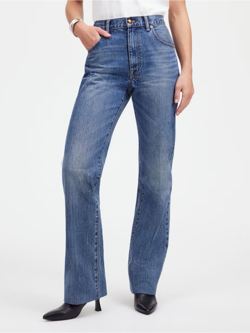 NWT Madewell Alexa Chung Dream Jean in Croswell Wash
